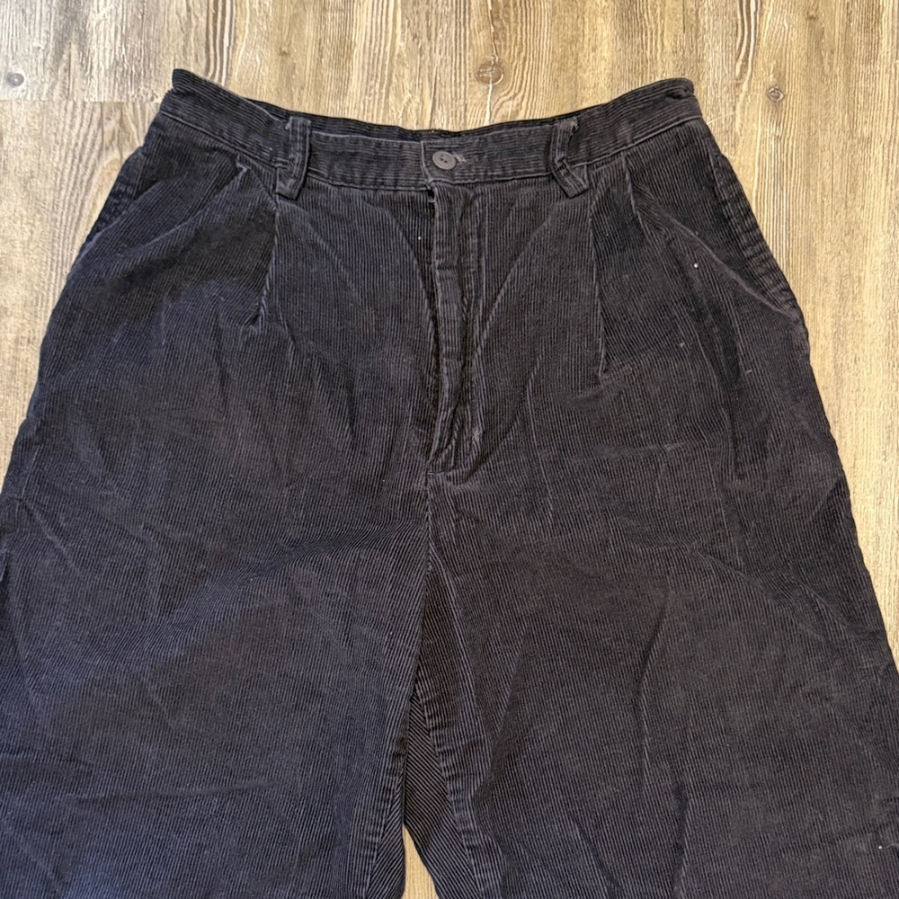 Women’s Navy Blue Corduroy Pants